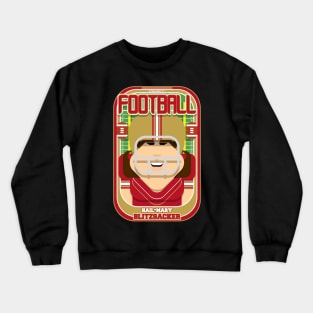 American Football Red and Gold - Hail-Mary Blitzsacker - June version Crewneck Sweatshirt